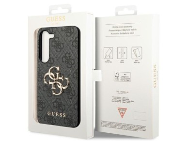 Guess 4G Big Metal Logo case for Samsung Galaxy A55 - black Guess 4G Big Metal Logo case for Samsung Galaxy A55 - black