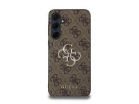 Capa Guess 4G com logo grande em metal para Samsung Galaxy A35 - marrom Capa Guess 4G com logo grande em metal para Samsung Galaxy A35 - marrom