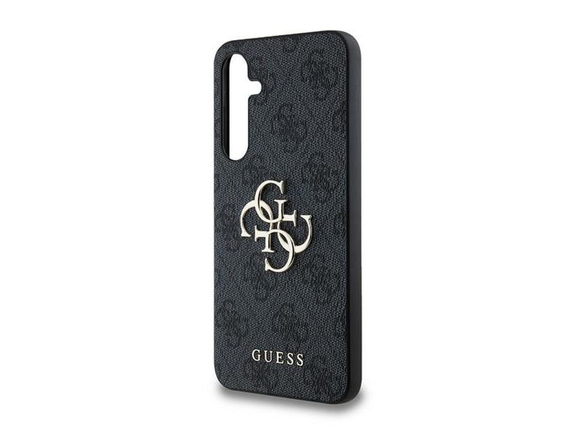 Guess 4G Big Metal Logo case for Samsung Galaxy A35 - black