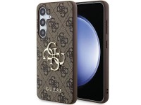 Capa Guess 4G com logo grande em metal para Samsung Galaxy A55 - marrom Capa Guess 4G com logo grande em metal para Samsung Galaxy A55 - marrom