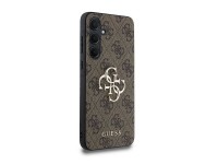 Capa Guess 4G com logo grande em metal para Samsung Galaxy A35 - marrom Capa Guess 4G com logo grande em metal para Samsung Galaxy A35 - marrom