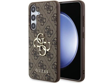 Guess 4G Big Metal Logo case for Samsung Galaxy A55 - brown Guess 4G Big Metal Logo case for Samsung Galaxy A55 - brown