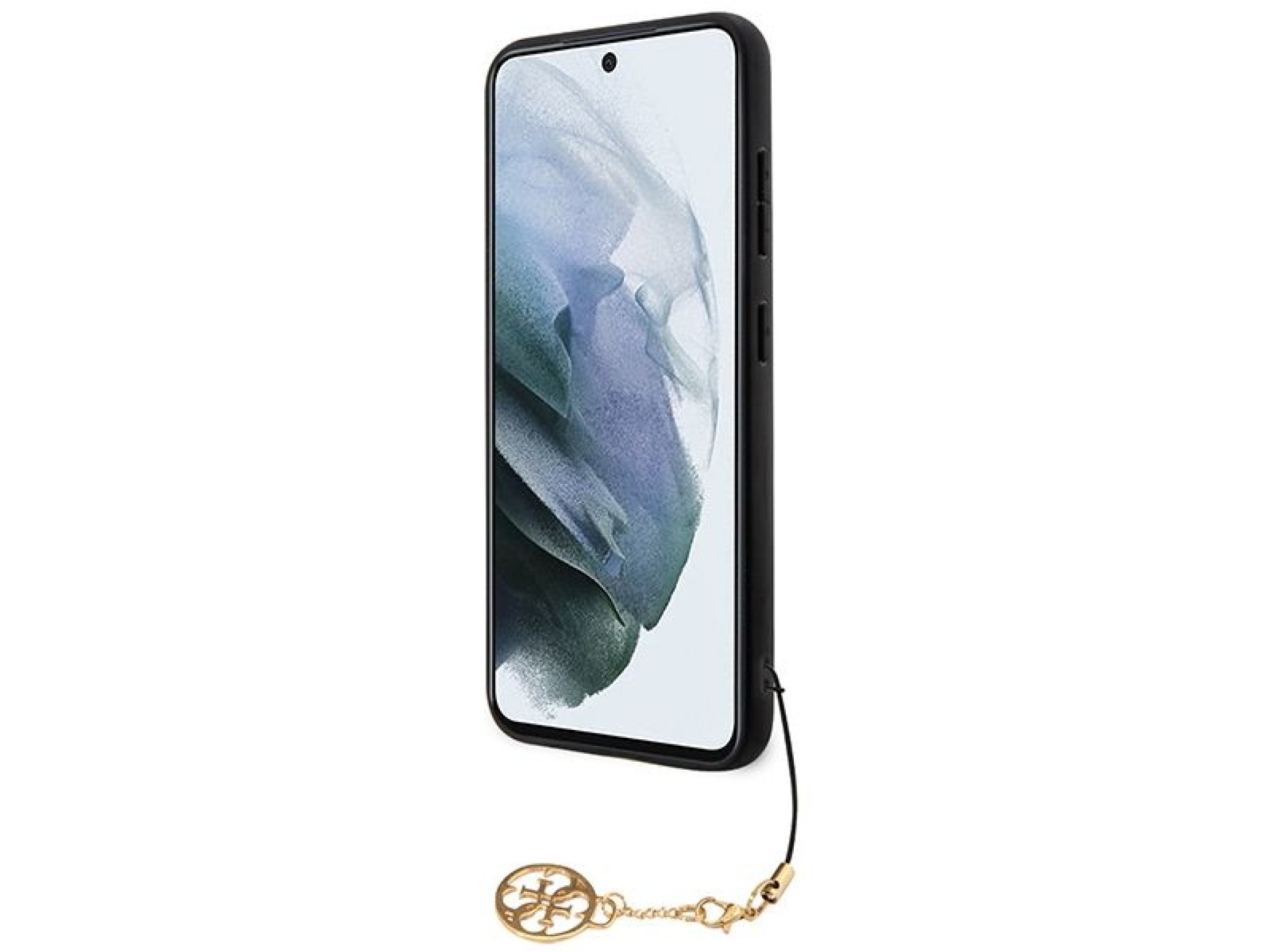 Capa Guess 4G Charms Collection para Samsung Galaxy A35 - preta