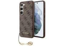 Capa Guess 4G Charms Collection para Samsung Galaxy A35 - marrom Capa Guess 4G Charms Collection para Samsung Galaxy A35 - marrom