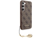 Capa Guess 4G Charms Collection para Samsung Galaxy A35 - marrom Capa Guess 4G Charms Collection para Samsung Galaxy A35 - marrom