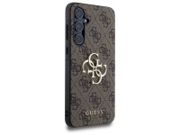 Capa Guess 4G com logo grande em metal para Samsung Galaxy A55 - marrom Capa Guess 4G com logo grande em metal para Samsung Galaxy A55 - marrom
