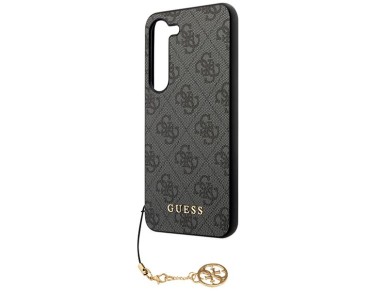 Guess 4G Charms Collection case for Samsung Galaxy A35 - black Guess 4G Charms Collection case for Samsung Galaxy A35 - black