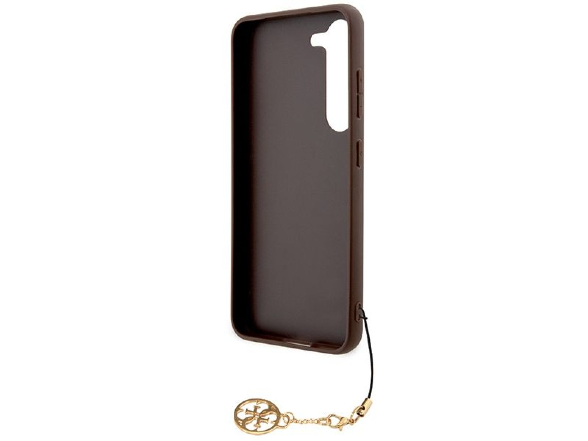Capa Guess 4G Charms Collection para Samsung Galaxy A35 - marrom