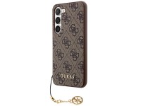 Capa Guess 4G Charms Collection para Samsung Galaxy A35 - marrom Capa Guess 4G Charms Collection para Samsung Galaxy A35 - marrom