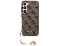 Capa Guess 4G Charms Collection para Samsung Galaxy A35 - marrom Capa Guess 4G Charms Collection para Samsung Galaxy A35 - marrom