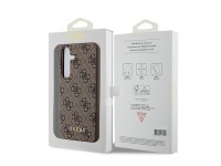 Capa Guess 4G Metal com Logo Dourado para Samsung Galaxy A35 - marrom Capa Guess 4G Metal com Logo Dourado para Samsung Galaxy A35 - marrom