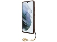 Capa Guess 4G Charms Collection para Samsung Galaxy A35 - marrom Capa Guess 4G Charms Collection para Samsung Galaxy A35 - marrom