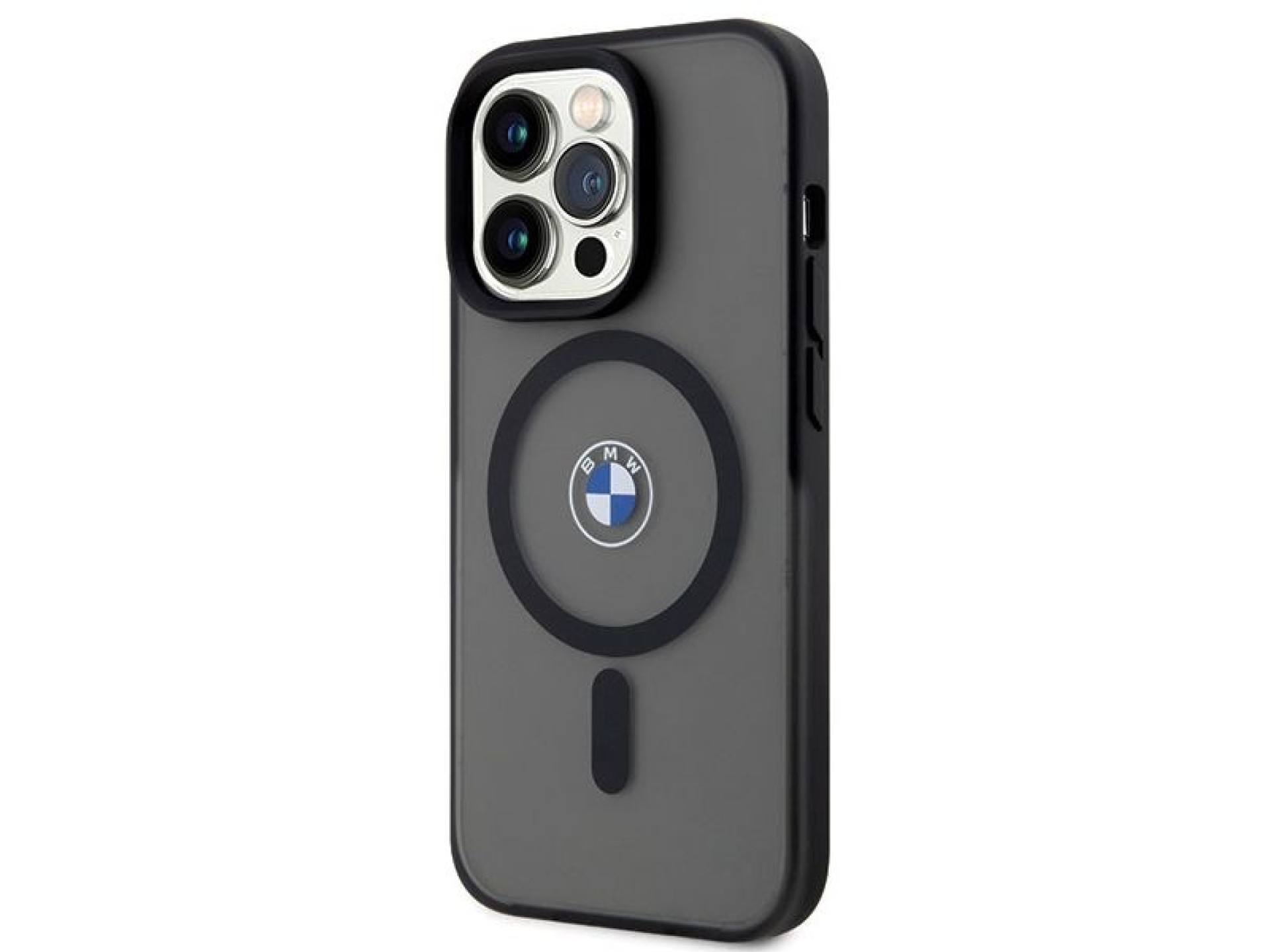 Funda BMW Signature MagSafe para iPhone 14 Pro Max - Negra