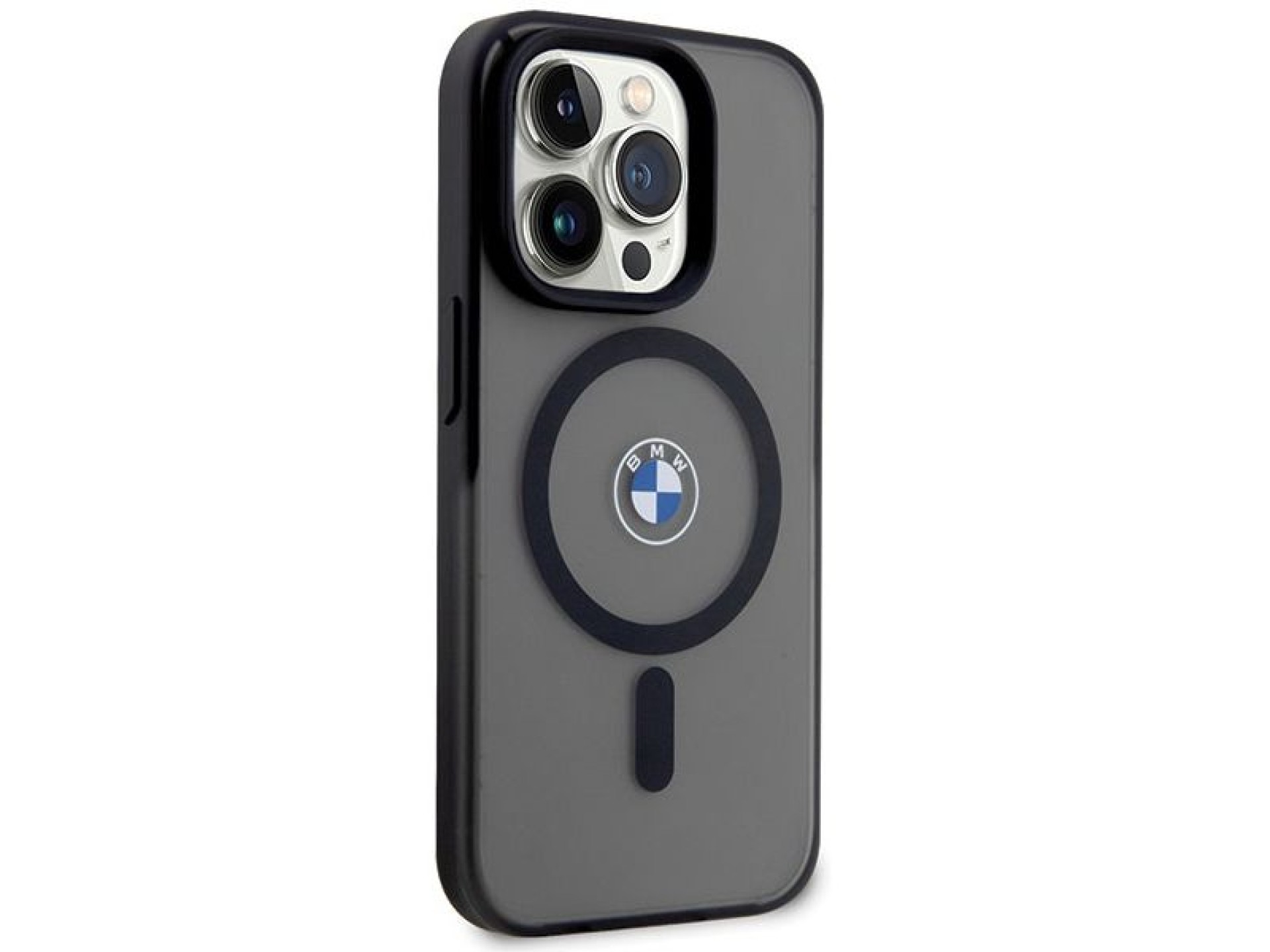 Funda BMW Signature MagSafe para iPhone 14 Pro Max - Negra