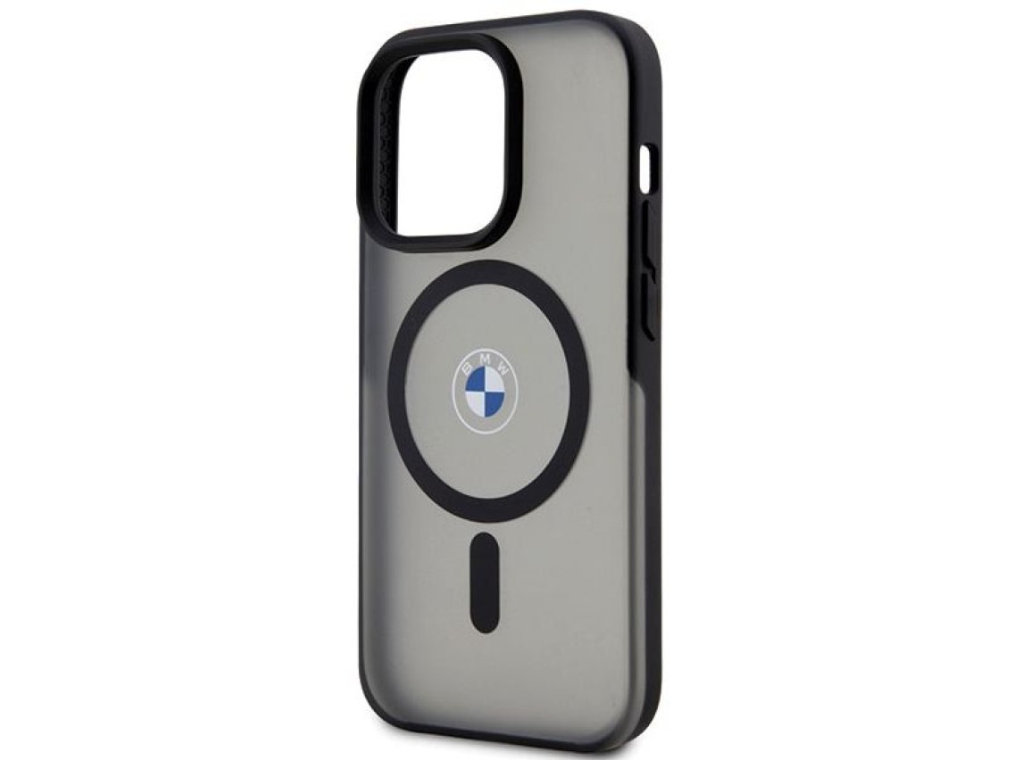 Funda BMW Signature MagSafe para iPhone 14 Pro Max - Negra