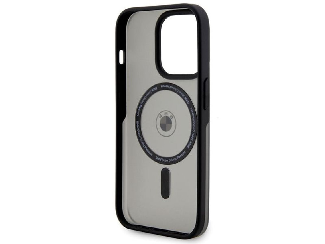 Funda BMW Signature MagSafe para iPhone 14 Pro Max - Negra