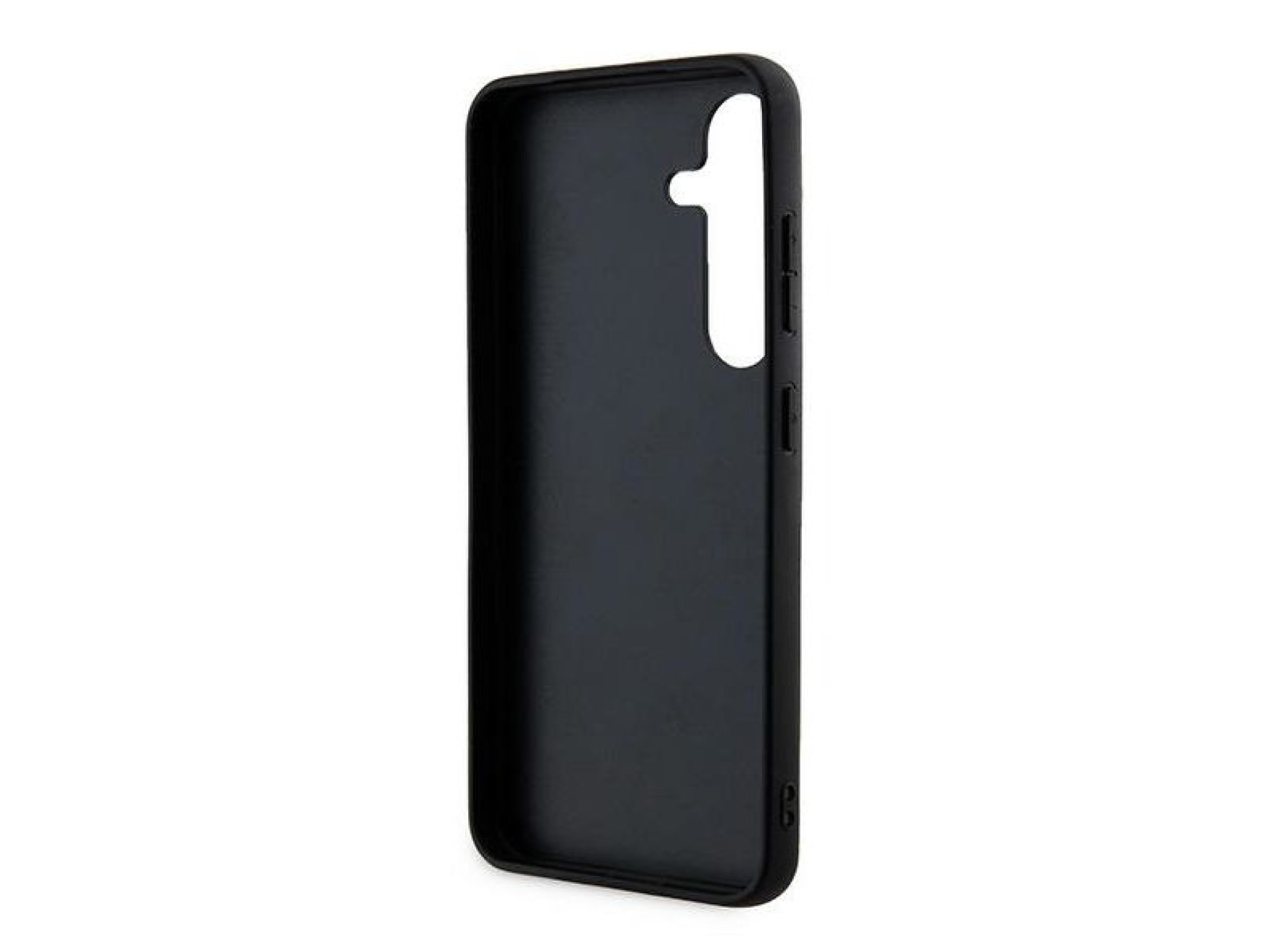 Capa Guess 4G Metal com Logo Dourado para Samsung Galaxy S24 - preta