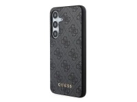 Capa Guess 4G Metal com Logo Dourado para Samsung Galaxy S24 - preta Capa Guess 4G Metal com Logo Dourado para Samsung Galaxy S24 - preta