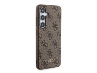 Guess 4G Metal Gold Logo case for Samsung Galaxy S24 - brown Guess 4G Metal Gold Logo case for Samsung Galaxy S24 - brown