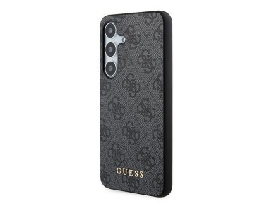 Guess 4G Metal Gold Logo case for Samsung Galaxy S24 - black Guess 4G Metal Gold Logo case for Samsung Galaxy S24 - black