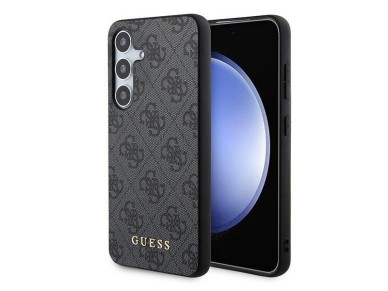 Guess 4G Metal Gold Logo case for Samsung Galaxy S24 - black Guess 4G Metal Gold Logo case for Samsung Galaxy S24 - black