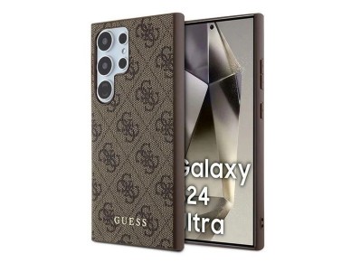 Funda Guess 4G Metal Gold Logo para Samsung Galaxy S24 Ultra - marrón Funda Guess 4G Metal Gold Logo para Samsung Galaxy S24 Ultra - marrón