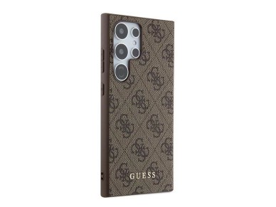 Funda Guess 4G Metal Gold Logo para Samsung Galaxy S24 Ultra - marrón Funda Guess 4G Metal Gold Logo para Samsung Galaxy S24 Ultra - marrón
