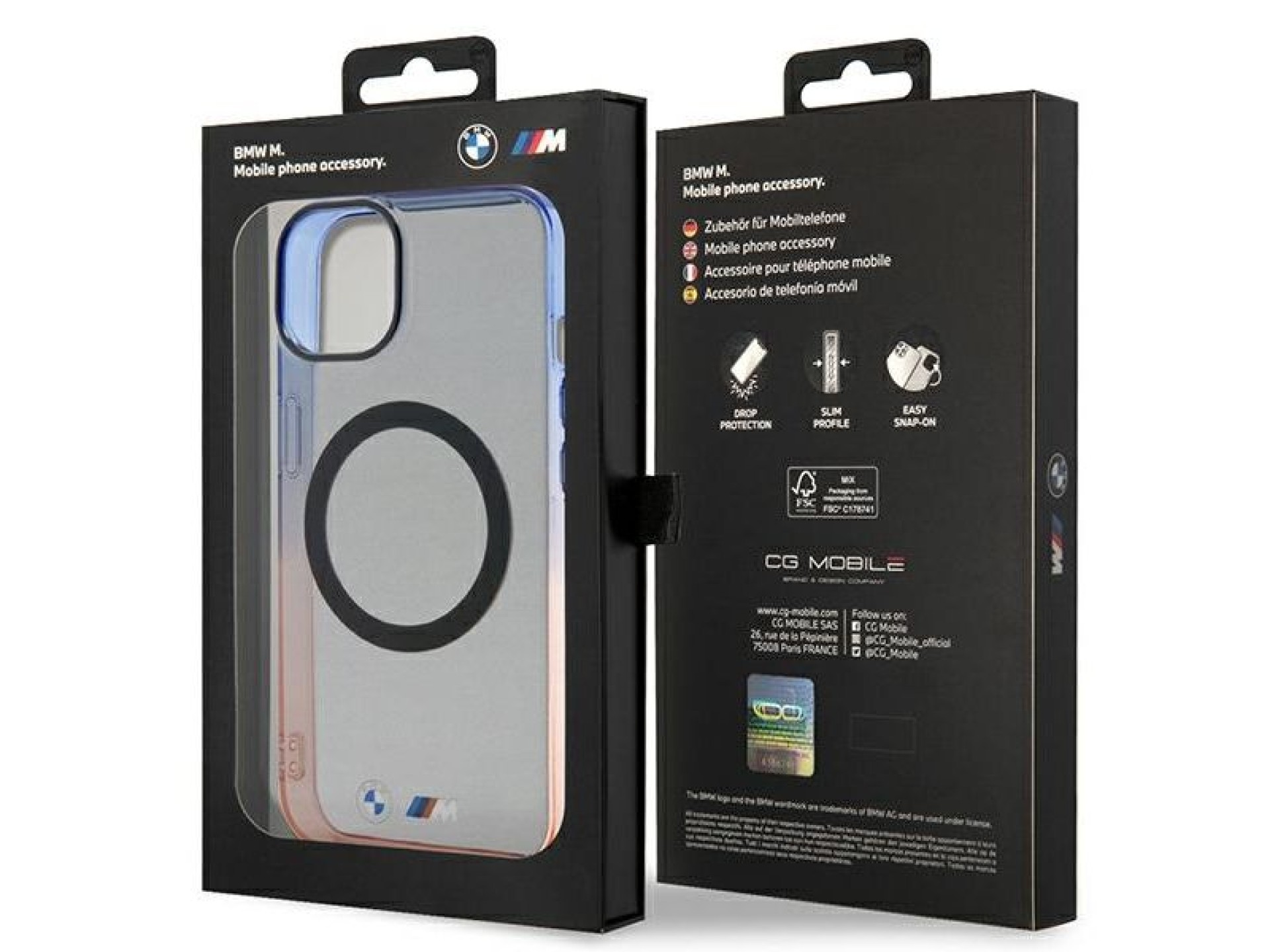 Funda BMW BMHMP14SHTGE para iPhone 14 de 6,1
