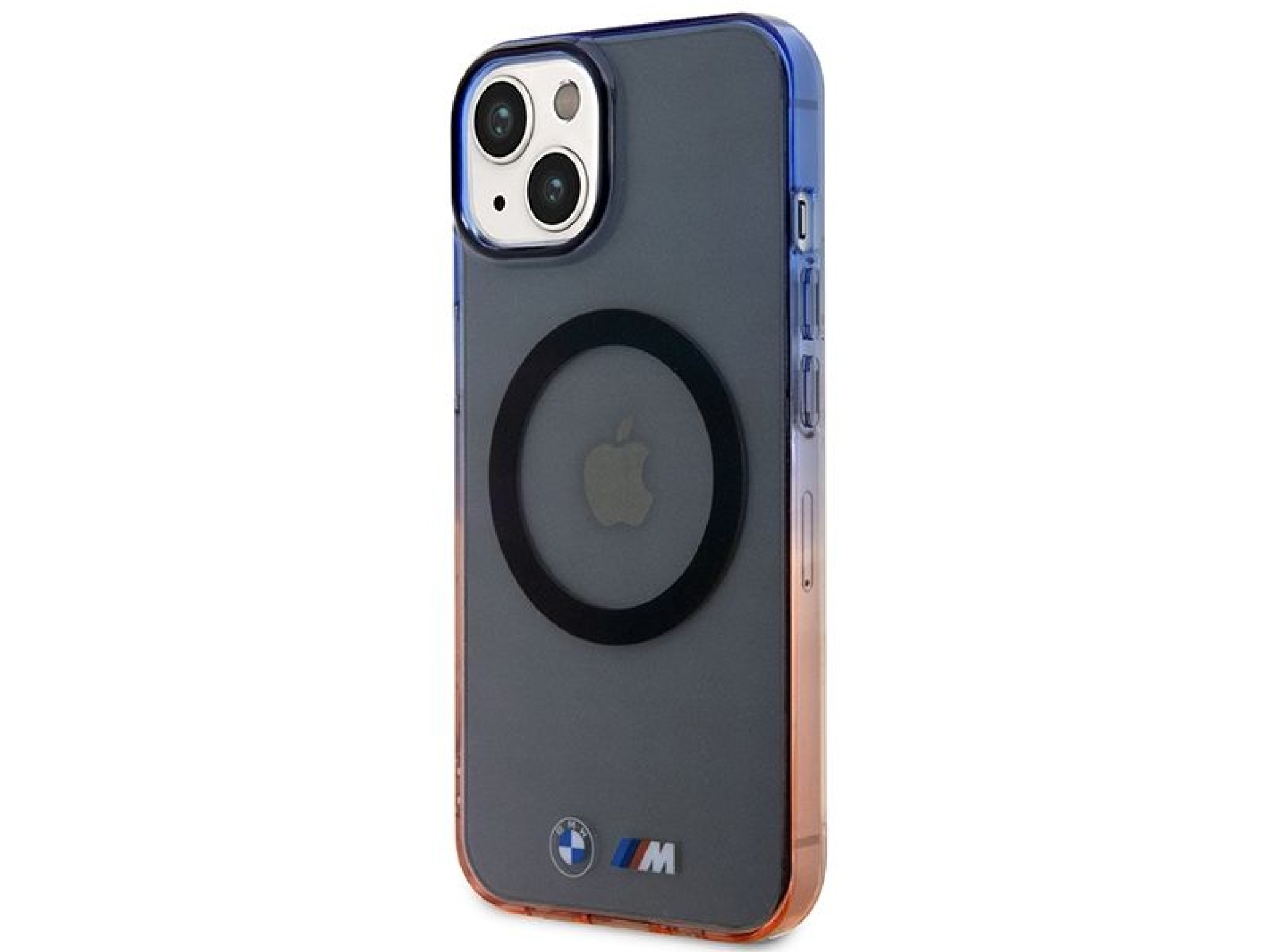 Capa MagSafe BMW Gradient Bumper para iPhone 14 Plus - cinza