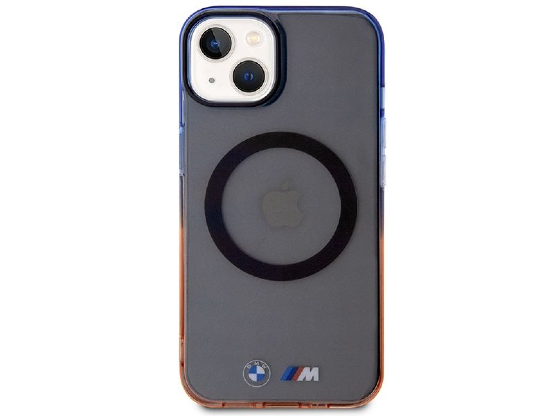 Capa MagSafe BMW Gradient Bumper para iPhone 14 Plus - cinza