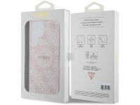 Funda Guess 4G Collection de cuero con logo metálico y MagSafe para Samsung Galaxy S24 Ultra - Rosa Funda Guess 4G Collection de cuero con logo metálico y MagSafe para Samsung Galaxy S24 Ultra - Rosa