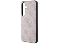 Guess 4G Collection Leather Metal Logo MagSafe Case for Samsung Galaxy S24 - Pink Guess 4G Collection Leather Metal Logo MagSafe Case for Samsung Galaxy S24 - Pink
