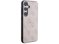 Guess 4G Collection Leather Metal Logo MagSafe Case for Samsung Galaxy S24 - Pink Guess 4G Collection Leather Metal Logo MagSafe Case for Samsung Galaxy S24 - Pink
