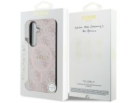 Guess 4G Collection Leather Metal Logo MagSafe Case for Samsung Galaxy S24 - Pink Guess 4G Collection Leather Metal Logo MagSafe Case for Samsung Galaxy S24 - Pink
