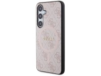 Guess 4G Collection Leather Metal Logo MagSafe Case for Samsung Galaxy S24 - Pink Guess 4G Collection Leather Metal Logo MagSafe Case for Samsung Galaxy S24 - Pink