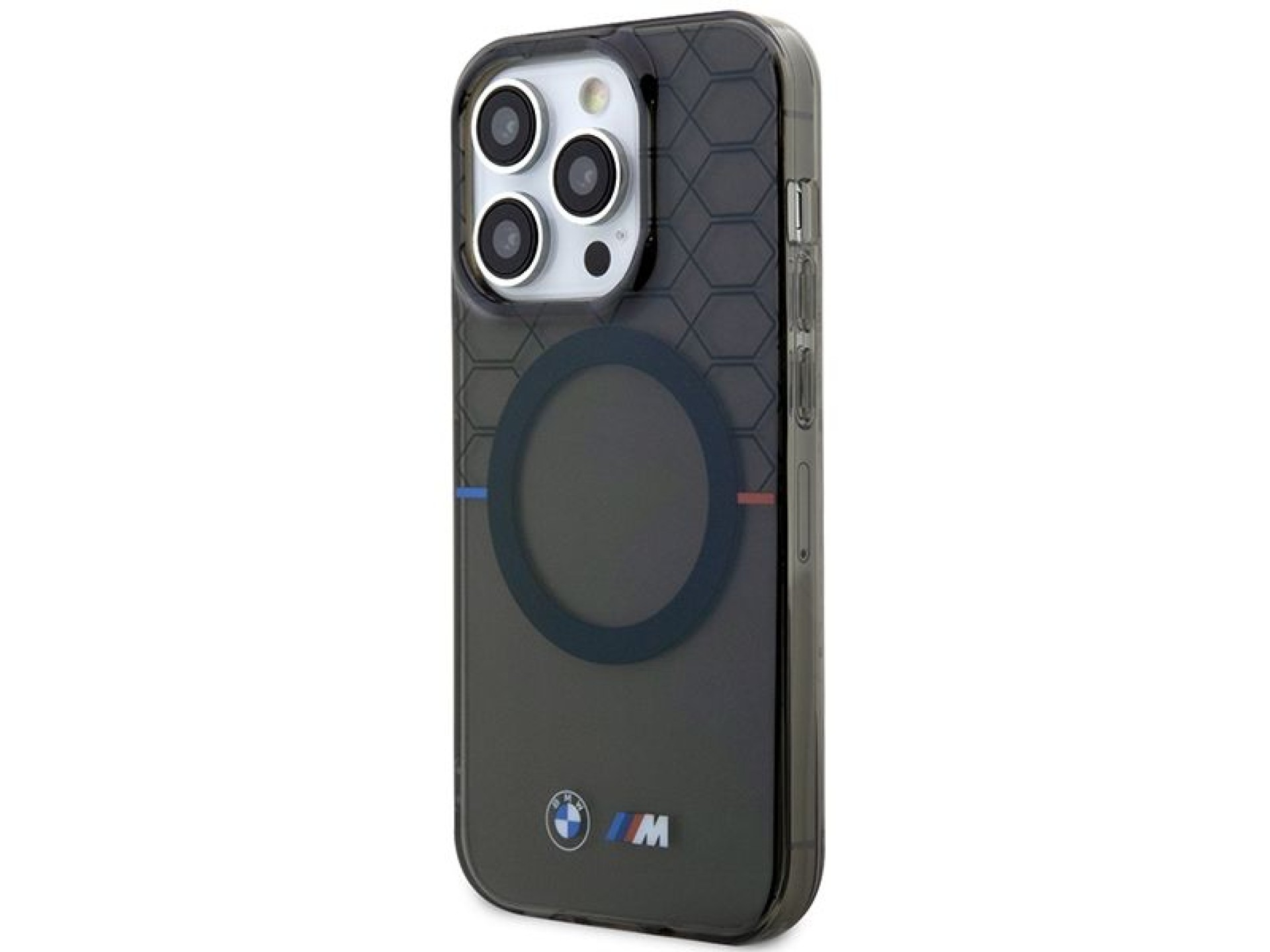 BMW Pattern MagSafe case for iPhone 13 Pro Max - gray
