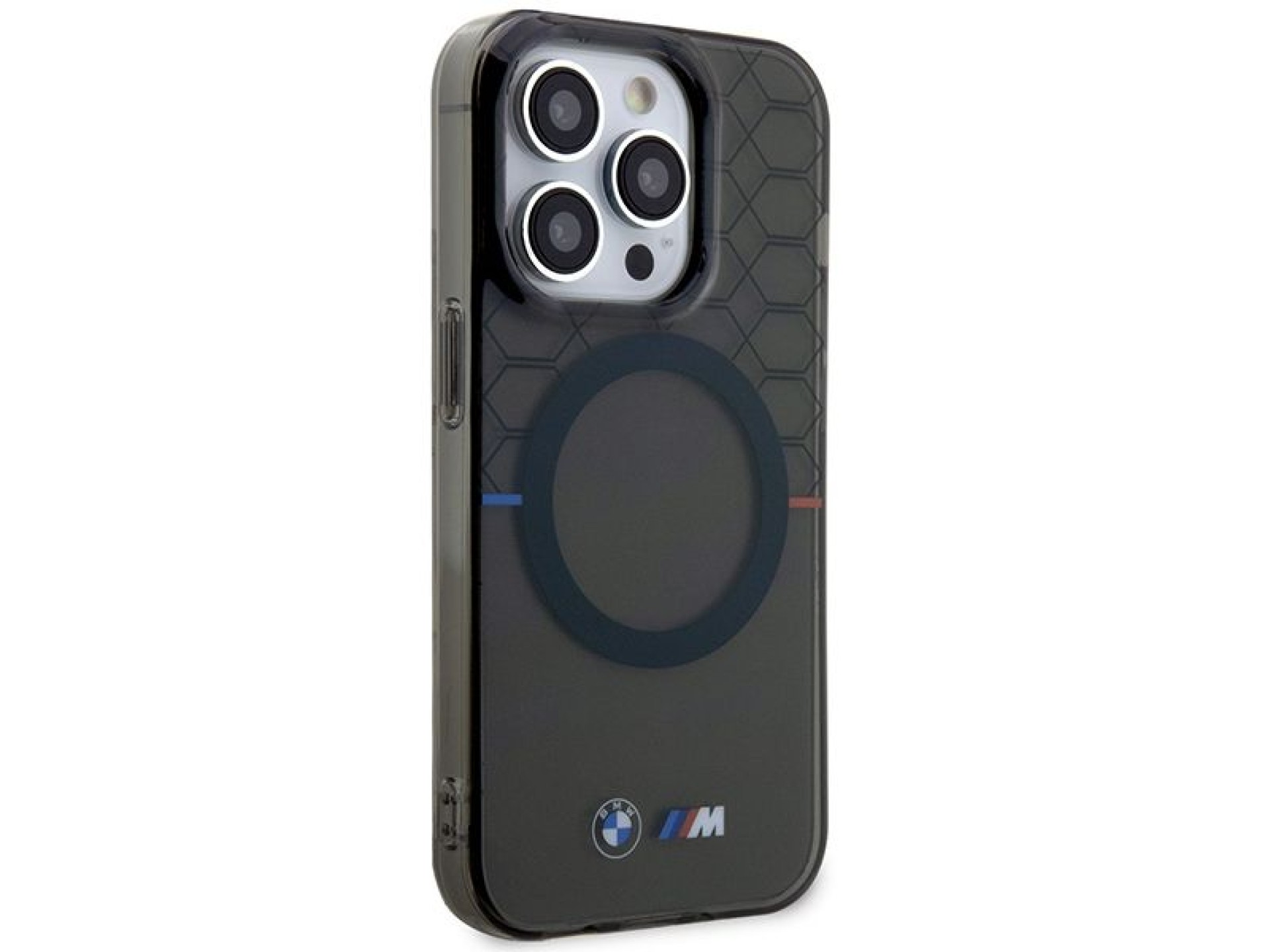 BMW Pattern MagSafe case for iPhone 13 Pro Max - gray