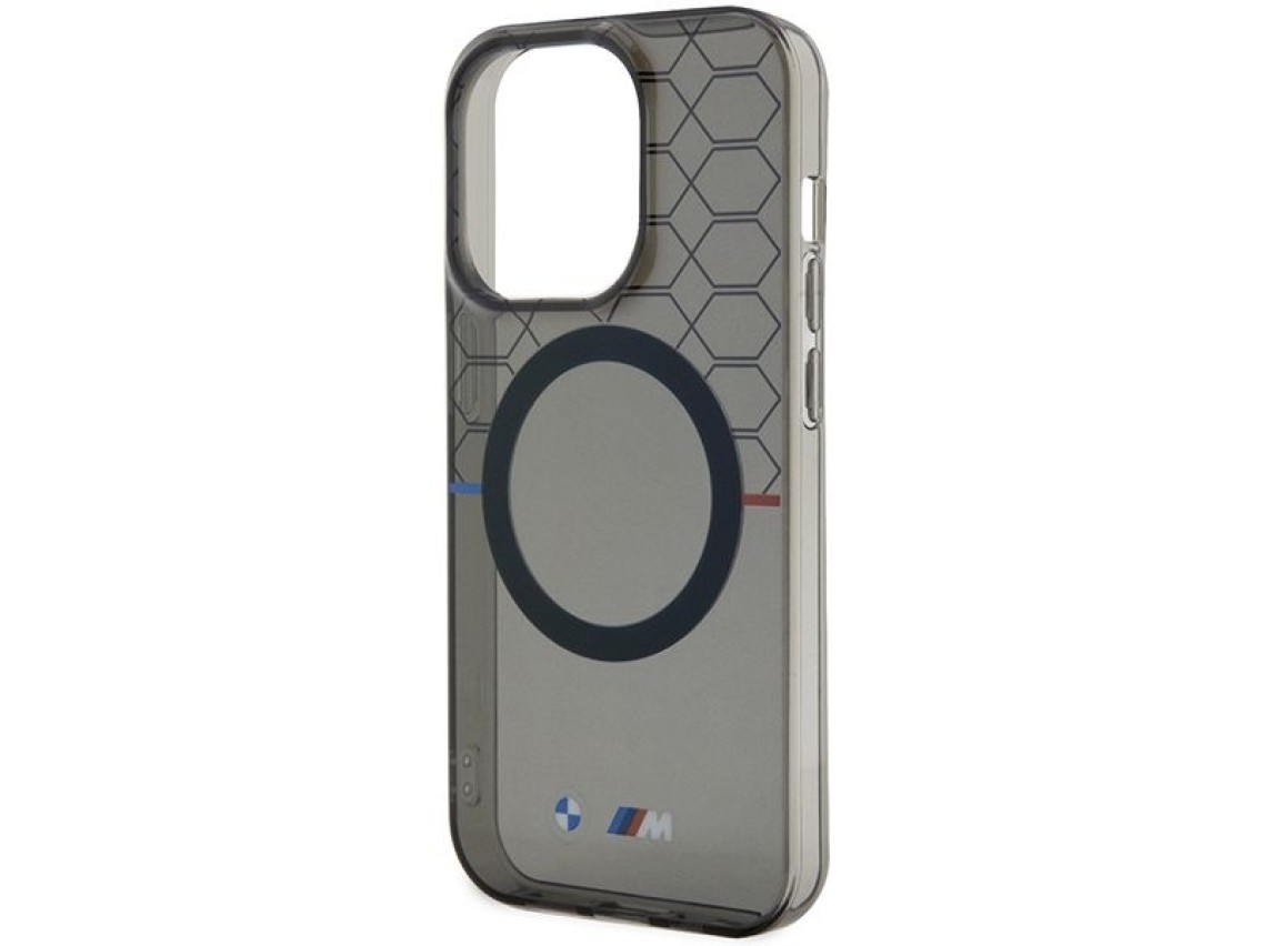 BMW Pattern MagSafe case for iPhone 13 Pro Max - gray