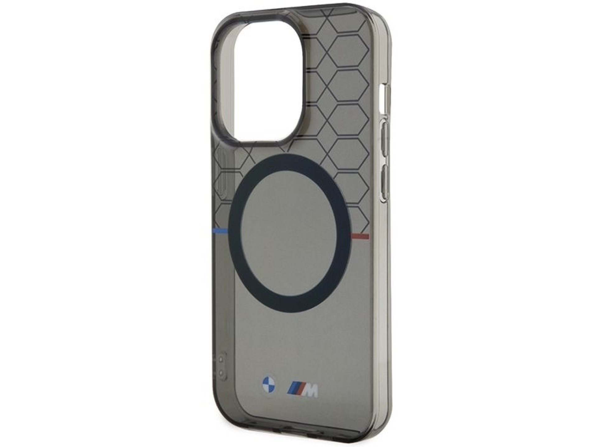 BMW Pattern MagSafe case for iPhone 13 Pro Max - gray