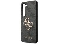 Capa Guess 4G com logo grande em metal para Samsung Galaxy S24 - preta Capa Guess 4G com logo grande em metal para Samsung Galaxy S24 - preta