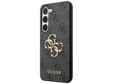 Guess 4G Big Metal Logo case for Samsung Galaxy S24 - black Guess 4G Big Metal Logo case for Samsung Galaxy S24 - black