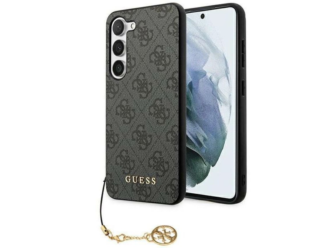 Guess 4G Charms Collection case for Samsung Galaxy S24 - black
