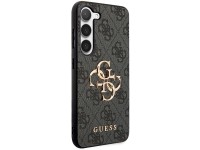 Capa Guess 4G com logo grande em metal para Samsung Galaxy S24 - preta Capa Guess 4G com logo grande em metal para Samsung Galaxy S24 - preta