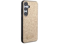 Capa Guess Glitter Script para Samsung Galaxy S24 - dourada Capa Guess Glitter Script para Samsung Galaxy S24 - dourada