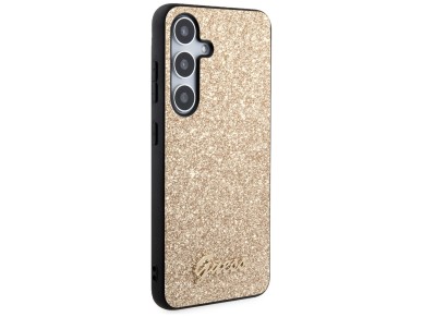 Guess Glitter Script case for Samsung Galaxy S24 - gold Guess Glitter Script case for Samsung Galaxy S24 - gold