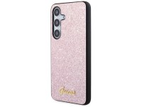 Guess Glitter Script Case for Samsung Galaxy S24 - Pink Guess Glitter Script Case for Samsung Galaxy S24 - Pink