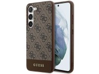 Capa Guess 4G Stripe Collection para Samsung Galaxy S24+ - marrom Capa Guess 4G Stripe Collection para Samsung Galaxy S24+ - marrom
