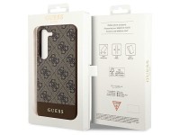Capa Guess 4G Stripe Collection para Samsung Galaxy S24+ - marrom Capa Guess 4G Stripe Collection para Samsung Galaxy S24+ - marrom