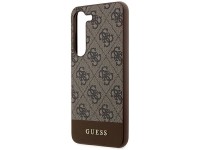 Capa Guess 4G Stripe Collection para Samsung Galaxy S24+ - marrom Capa Guess 4G Stripe Collection para Samsung Galaxy S24+ - marrom