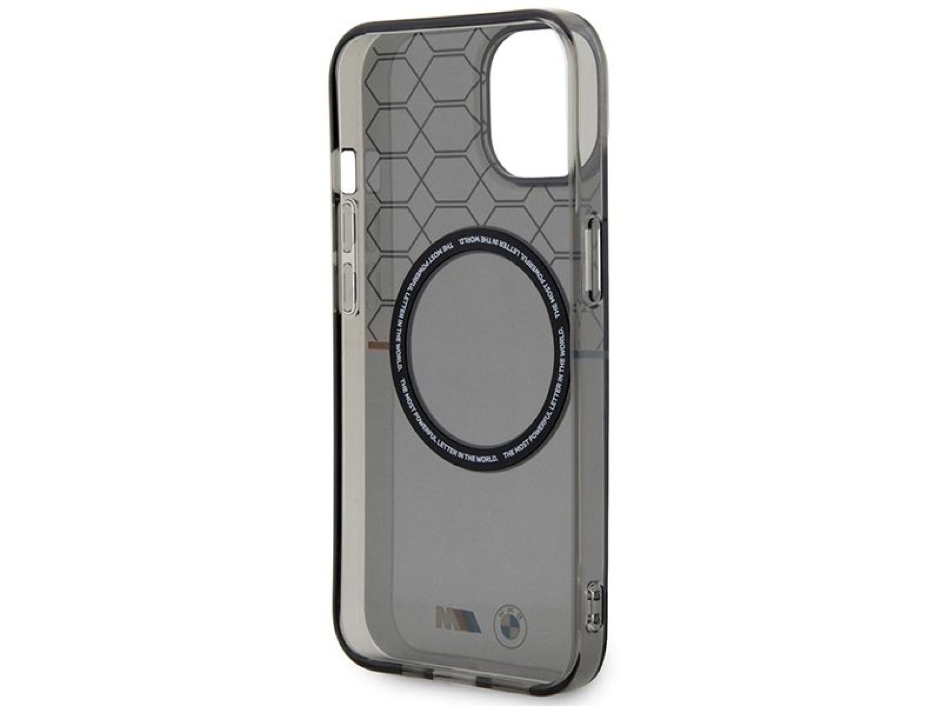 BMW Pattern MagSafe case for iPhone 14 Plus - gray